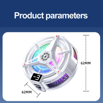 NEW Magnetic Phone Cooler/ Back-Clip 2 In 1 Semiconductor Radiator 3 Level Adjustment for IOS Android Tiktok Live Streaming