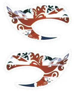 Leopard Lace Eyeliner Sticker Reusable Double Eyelid Line Sticker Waterproof Eye Makeup Self-adhesive Eyelid Sticke Makeup Tools