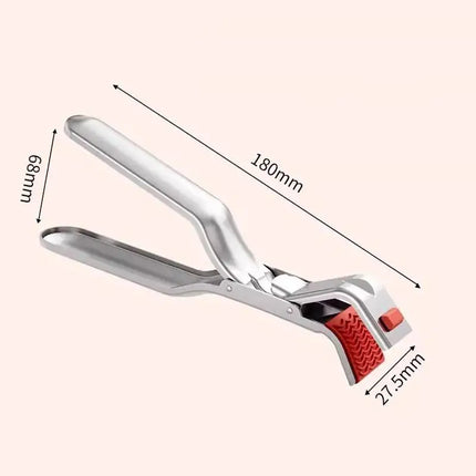 Hot！1pc Anti-scalding Clip Hot Bowl Holder Dish Clamp Pot Pan Gripper Clip Air Fryer Dish Plate Retriever Tongs Kitchen Supplies