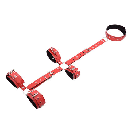 Sex Fetishs Toys Handcuff Wrist Ankle Cuffs Kit Flirting Sexual Toys Adult Products Adult Game For Couples Exotic Accessories