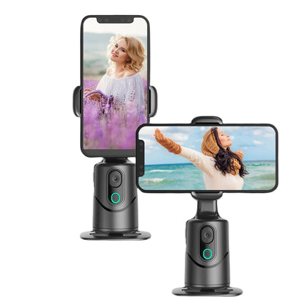 Auto Tracking Phone Holder Gesture Control Face Tracking Phone Tripod Holder Built-In Fill Light for  Live Video Recording