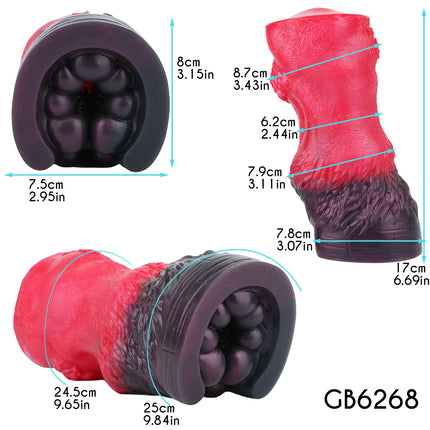 GEEBA Five Different Types Of Male Masturbators With Animal Claws Soft Silicone Onahole Pocket Pussy Stroker For Men18+ Sex Toys