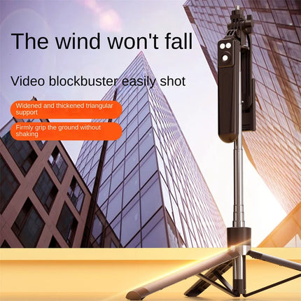 FANGTUOSI New Long Selfie Stick Tripod for Smartphone Live, Tripods Stand with Wireless Bluetooth shutter For Phone Camera Vlog