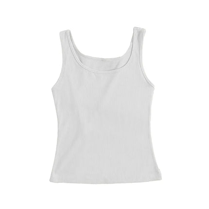 3 Pack Solid Crew Neck Tank Top Casual Sleeveless Top For Spring & Summer Women's Clothing