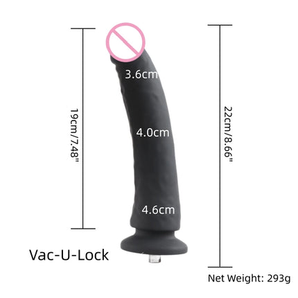 FREDORCH Vac-U-Lock Dildos Sex Machine Attachment for Women Men Masturbation Sex Toys Adult Automatic Vibrator Love Machine Toys