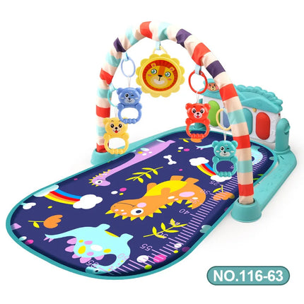 Multifunctional Baby Activity Gym Play Mat Musical Rack Kid Infant Fitness Frame Educational Crawling Carpet Toy Children Gift