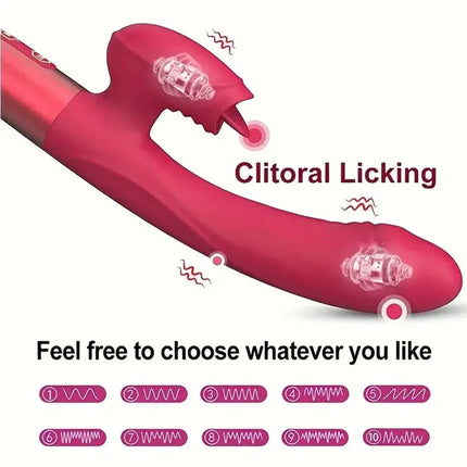 Rabbit Vibrator for Women Vagina G-Spot Dildo Vibrator Female Masturbation Clitoris Stimulator Adlut Goods Sex Toy for Women 18+