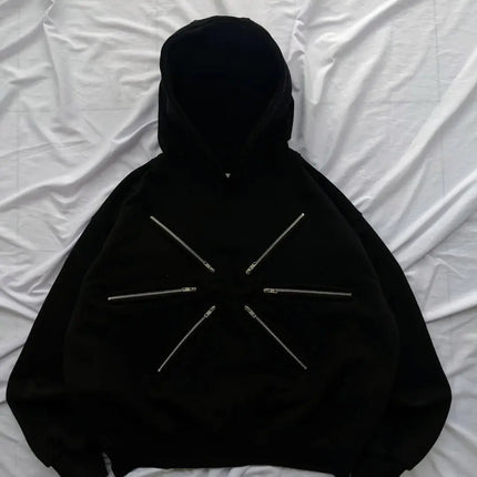 Six Eye Kokushibo Graphic Oversized Hoodies Gothic Casual Hoodie Sweatshirts Streetwear Harajuku Y2k Men Women Clothing