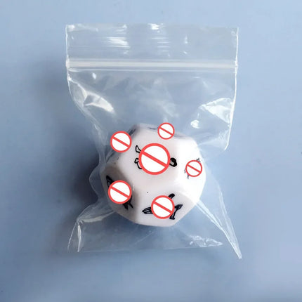 12 Sides Sex Dice High Quality Sexual Games Dice Adult Love Posture Couple Game Foreplay Romantic Sex Toys for Womens Sex Shop