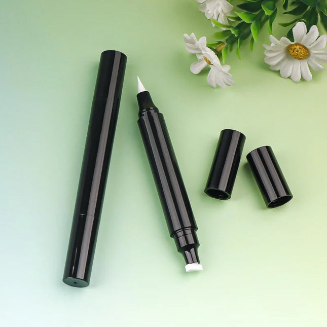 10/30/50pcs Empty Double-headed Triangle Stamp Eyeliner/ Four-forkhead Beard Stroke Pen/Eyebrow Pen Empty Tube Makeup Packing