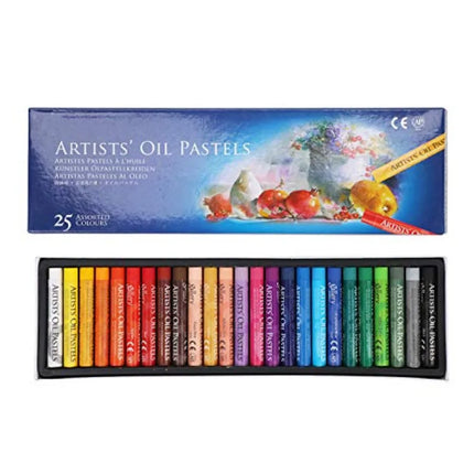 KUPTOOL Oil Pastel Set, Professional Painting Soft Oil Pastels Drawing Graffiti Art Crayons Washable Round Non Toxic Pastel Sti