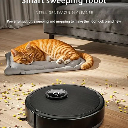 Lenovo 3-in-1 Smart Robot Vacuum Cleaner 4000Pa Strong Suction Sweep Mop Auto Charge LDS Laser Navigation Pet Hair Hard Floor