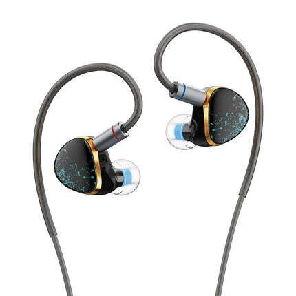 NICEHCK NX8 Special Edition Earphone 1DD+6BA+1PZT Hybrid Wired IEM Detachable 2Pin 3.5mm/4.4mm 2-in-1 Plug HiFi In Ear Monitors