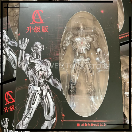 New Version In Stock AC Toys Ultron White Ryu Action Figures Kaiyodo Amazing Yamaguchi Avengers Ko Model Gift Toys