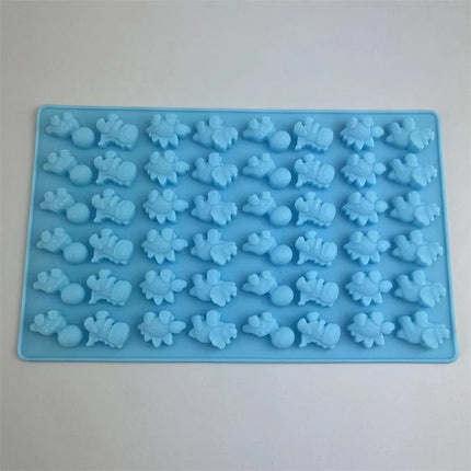 Bear Gummy Mold Mini Big Cartoon Animal Chocolate Candy Mould For Kids Dropper Food Grade Kitchen Accessories Tool Ice Cube Tray