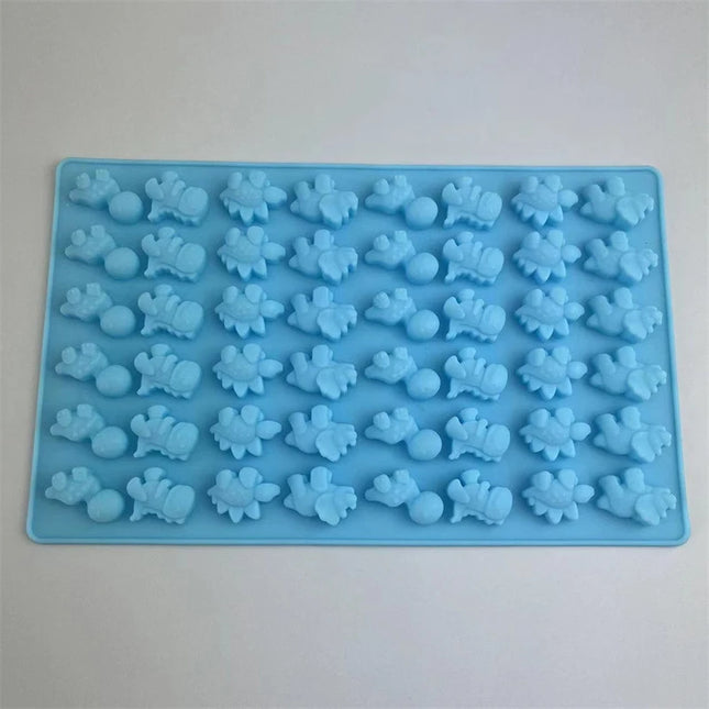 Bear Gummy Mold Mini Big Cartoon Animal Chocolate Candy Mould For Kids Dropper Food Grade Kitchen Accessories Tool Ice Cube Tray