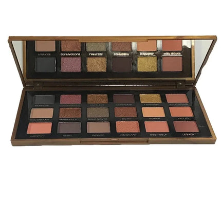Huda beauty 18 Colors Empowered Eyeshadow Palette High Pigmentation Eye Makeup New Nude PALETTE Matte Charming Glitter Shadow