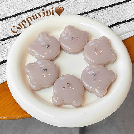 Little Bear Water Light Multi Purpose Cream Korean Makeup Milk Pink Purple Blush Brighten Face Rubores Rouge Juice Cute Makeup