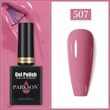 Parkson 12ML Nail Gel Polish HEMA TPO FREE Full Coverage 279 Color Gel Pigment Professional Nail Art Long Lasting Gel Varnish