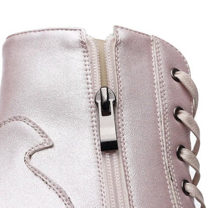 2023 New Fashion Women Heels  Lace-up Boot Stilettos Jazz Dance Lady Shoes For Latin Dancing Outdoor Sexy Stilettos Plus Size