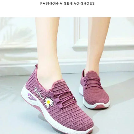 2025...Fashionable Women's Sports Shoes with Soft, Breathable Mesh Soles and Lightweight, Trendy Coconut Shoes