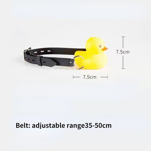 2026 New Soft Silicone Ducky Duckbill Gag Sex Toys Bondage Slave Ball Gag Couples Adult Sex Games Female Erotic Sex Toys 18+