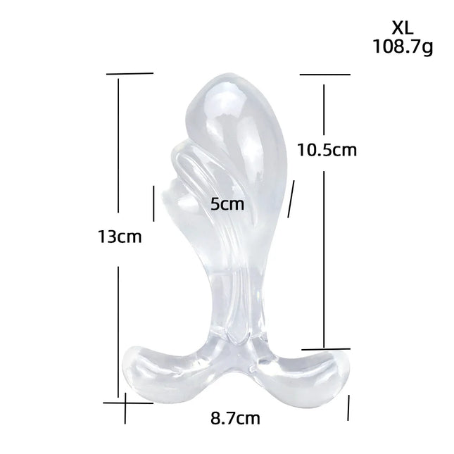 SoftButt Plug with Base Stimulator Masturbator Anal Plug Dildo Prostate Massage G-spot Anal Trainer Sex Toy for Couples