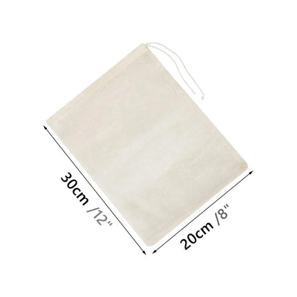 1/5Pcs Reusable Nut Milk Bags Strainers Unbleached Nylon Cheesecloth Bag Food Cheese Yogurt Filter Kitchen Fine Mesh Strainer