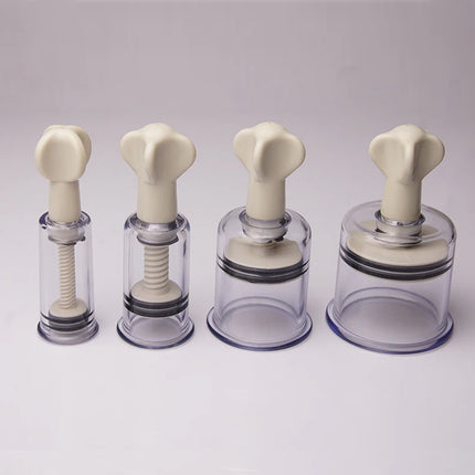 2PCS Bdsm Pussy  Clit Nipple Sucker Pump Suction Vacuum,,Breast Bondage,Sex Toys for Couples,Adult Games