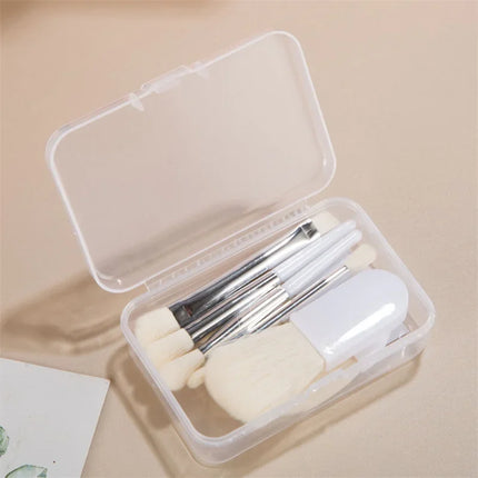 6pcs  Mini Makeup Brush Set Professional Portable Foundation Concealer Eyeshadow Powder Blush Brush Beauty Makeup Tools