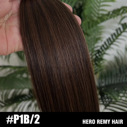 Genius Weft 100G/pc Real Remy Human hair Straight Invisible Chinese Hair Extensions Hair Bundles For Women Hair Weave 16-22 Inch