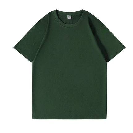 Customize 100% Cotton Men's T-Shirt Unisex Personalized Crewneck Top Tee Workwear Design Brand Logo Print Clothes Team Clothing