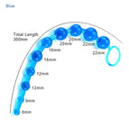 Blue 10 Beads / China Mainland