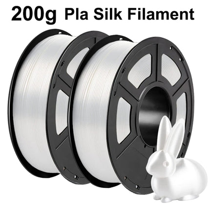 200g 1Kg PLA Silk white 3D Printer Filament 1.75mm For 3D Printer Material pla white silk Filament 0.2Kg 1000Kg