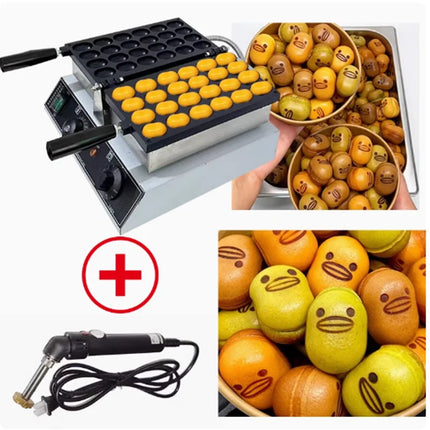 Electric or Gas Egg Waffle Mini Oval Sponge Cake Maker Non-stick Coating Pan Bubble Waffle Baking Machine Commercial Home Use
