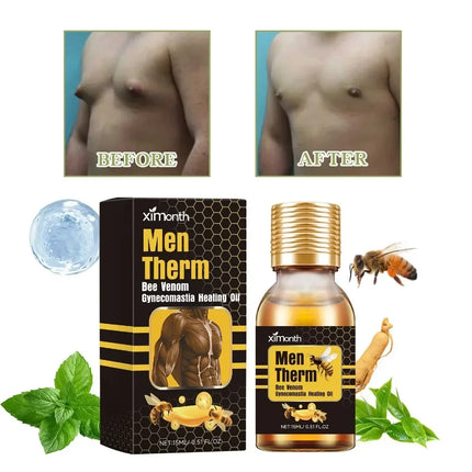 men's breast contour tightening and smooth care liquid，muscle massage essence
