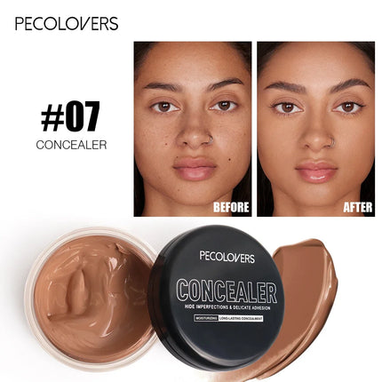 Waterproof Lasting Concealer Cream Moisturizing Full Cover Acne Mark Dark Circles Contour Concealer Makeup Palette Face Makeup