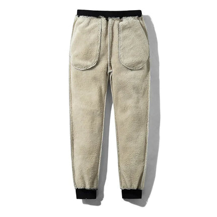 Men Winter Sexy Outdoor Sex Easy Crotchless Sweatpants Plus Thermal Thicken Hot Pants Sweatpants Warm Keep Open Crotch Leggings