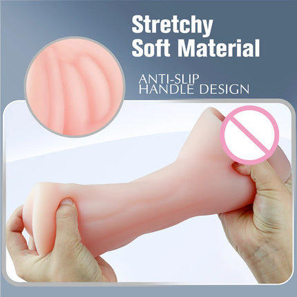 3 in 1 Pocket Pussy Male Masturbator Sex Toys for Men 3D Textured Sex Doll with Sexy Mouth Realistic Vagina Tight Anus Mens 18+