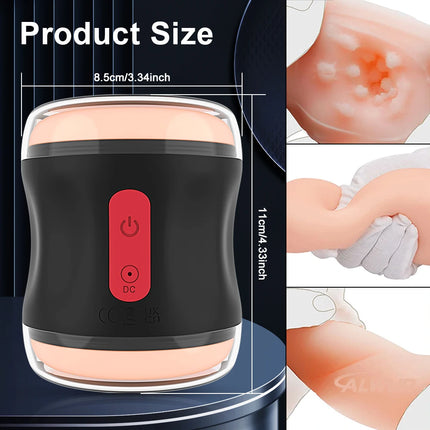 Automatic Male Mastubator Vibration Blowjob Machine for Men Masturbation Cup Sex Toys Adult Goods for Men Masturbate Supplies