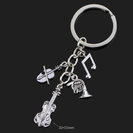 Fashion Animal Women Keychain Car Moon Cat Dog Love Heart Key Chain Friends Gift Jewelry Bag Pendant Wing Evil Eye Angel Turtles