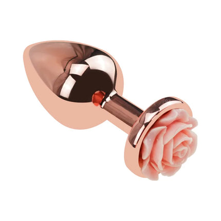 3Size Anal Plug Buttplug Rose Shape Anal Sex Toys for Men Women Beginners Advanced Users Sex Toy for Vagina Training Butt Plug