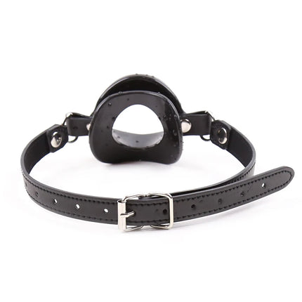 Silicone O Lips Open Mouth Gag Ball PU Leather Strap Bondage Slave Bdsm Gag Sex Toys For Women Adult Game