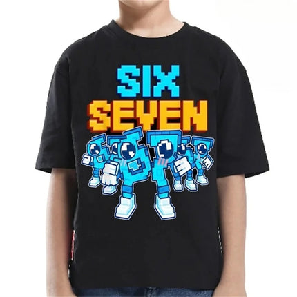 67 Meme Steal A BrainRot Italian Children T Shirt Boys Girls Kids Summer Cotton Short Sleeve Graphic Tees Tops Cartoon Tshirt