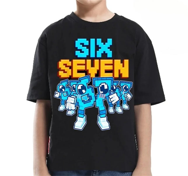 67 Meme Steal A BrainRot Italian Children T Shirt Boys Girls Kids Summer Cotton Short Sleeve Graphic Tees Tops Cartoon Tshirt