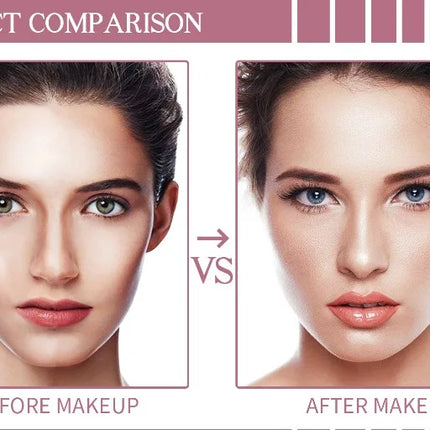 QIC Multi-Functional Contour Stick - Highlighter, Blush & Concealer, Create 3D Facial Contours Cream Makeup Beginner-Friendly