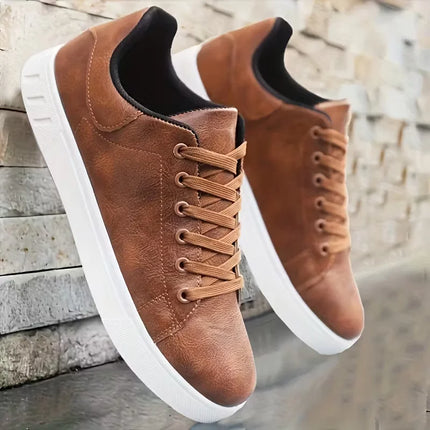 Men's Lightweight Skate Shoes, Outdoor Casual Sneakers for Men