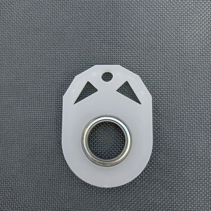 Fingertip Rotation Key Chains Decompression Spinner Anti-anxiety Bearing Lightning Hanging Key Rings for christmas birthday gift