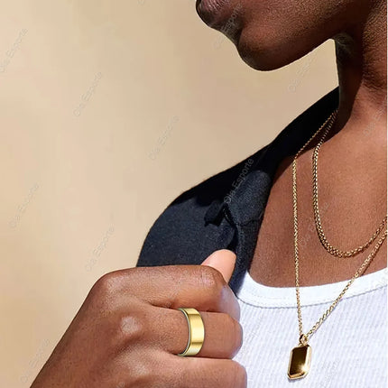 Smart Ring Newest Intelligent Wearable Device For Men Women Bluetooth Heart Rate Sleep Health Monitor Waterproof for IOS Android