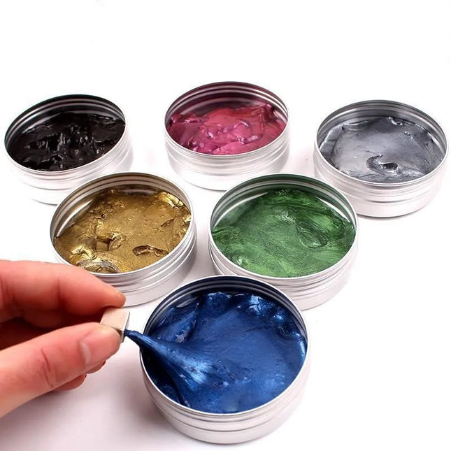 Colorful Ferrofluid Magnetic Slime Resin Bouncing Mud High Elastic DIY Playdough Toy for Kids